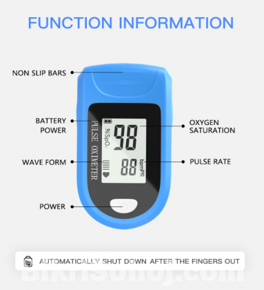 FINGER TIPS PULSE OXIMETER